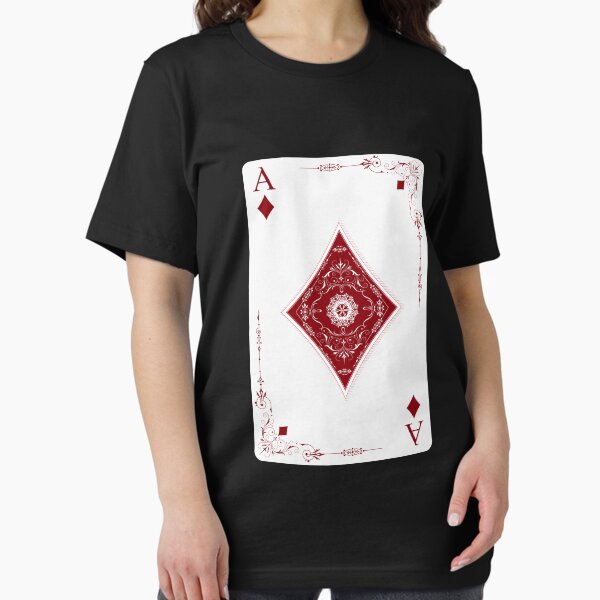 Item preview, ace of diamonds, retro illustration, arabesque designed and sold by Numbers-Art.