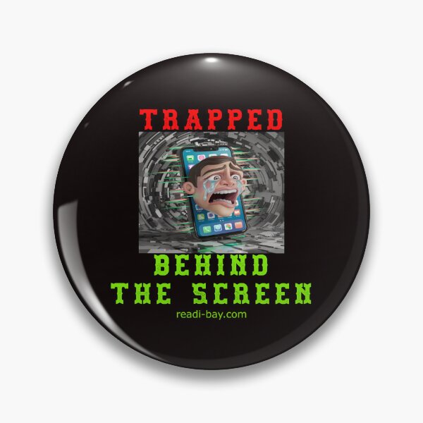 Item preview, TRAPPED - Behind The SCREEN designed and sold by AlienAlmanac.