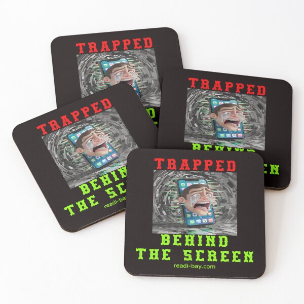 Item preview, TRAPPED - Behind The SCREEN designed and sold by AlienAlmanac.