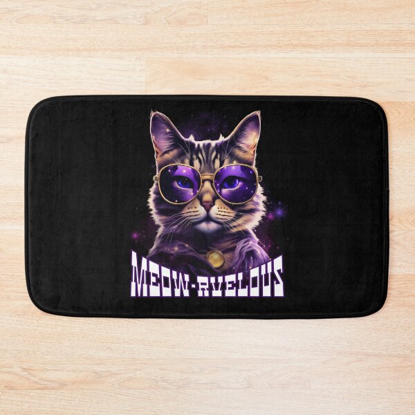 Item preview, Cosmic Cool Cat Meow-rvelous Design designed and sold by andasanc14.
