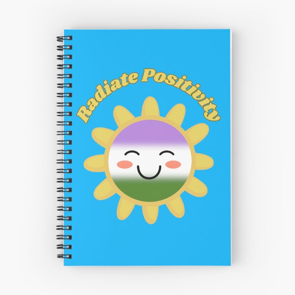 Item preview, Radiate Positivity Genderqueer  Pride Flag Colored Sun, Kawaii Genderqueer Design, Pride Festival designed and sold by Travelslightly.
