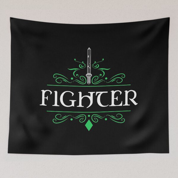 Item preview, Fighter Character Class Tabletop RPG Gaming - Role-playing Series designed and sold by pixeptional.