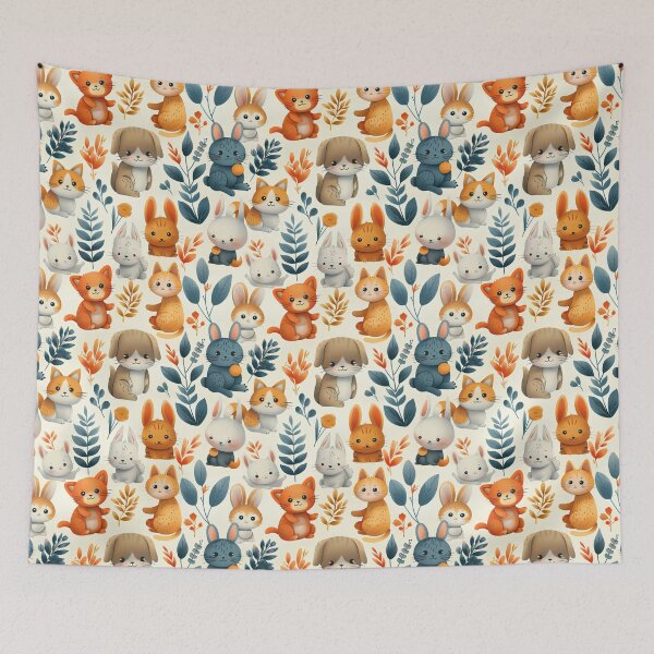 Item preview, Playful Baby Animals designed and sold by Windy-market.