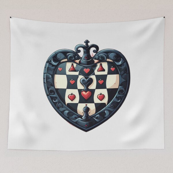 Item preview, Chess Heart  designed and sold by Planetporridge.