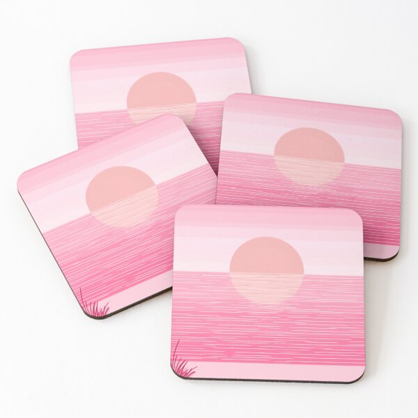 Item preview, Pink Sunset Seascape  designed and sold by JaygiesDesign.