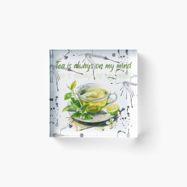 Item preview, Tea is always on my mind || The messy Tea effects  designed and sold by mindmaster007.