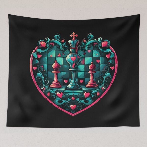 Item preview, Chess Heart Art designed and sold by Planetporridge.