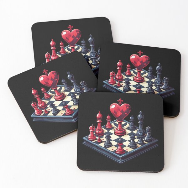Item preview, Chess Heart Piece designed and sold by Planetporridge.