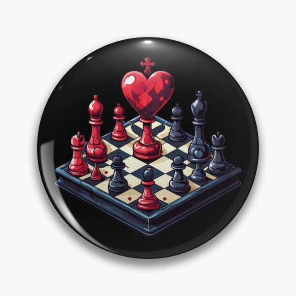 Item preview, Chess Heart Piece designed and sold by Planetporridge.