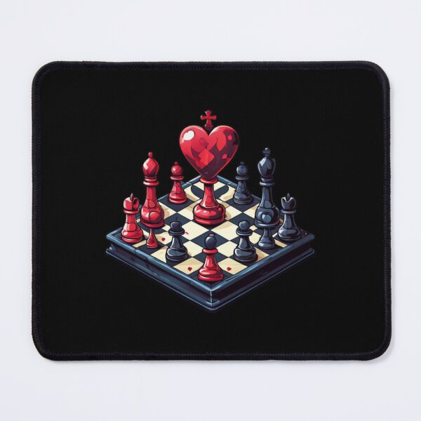 Item preview, Chess Heart Piece designed and sold by Planetporridge.