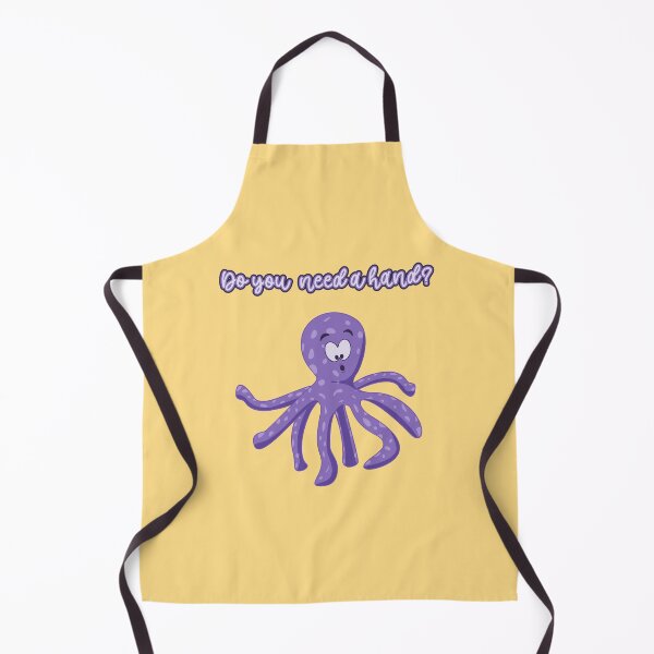 Item preview, Do you need a hand? Friendly Octopus designed and sold by Scrabbly Doodles.