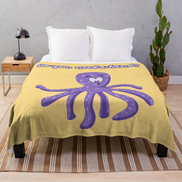 Item preview, Do you need a hand? Friendly Octopus designed and sold by Scrabbly Doodles.