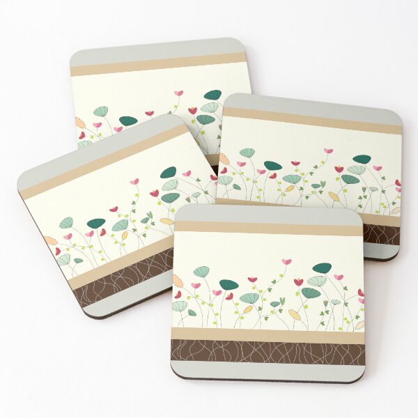 Item preview, Painting of multi-colored flowers and trees designed and sold by wonghong.