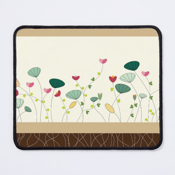 Item preview, Painting of multi-colored flowers and trees designed and sold by wonghong.
