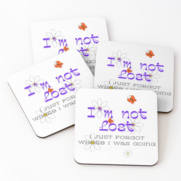 Item preview, I’m Not Lost - Daisies designed and sold by Valerie Valentine.