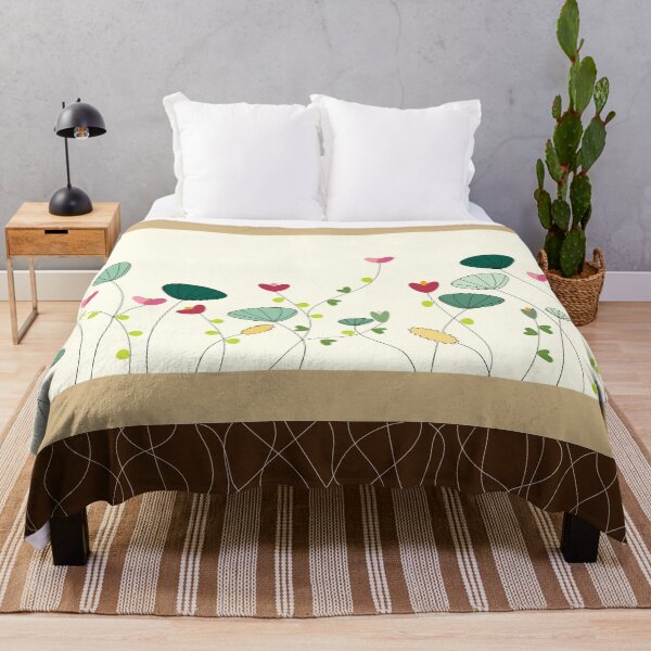 Item preview, Painting of multi-colored flowers and trees designed and sold by wonghong.