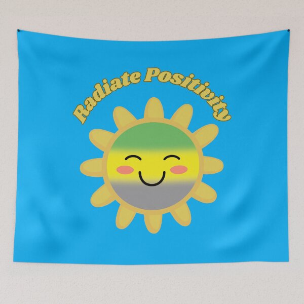 Item preview, Radiate Positivity Lithromantic  Pride Flag Colored Sun, Kawaii Lithromantic Design, Pride Festival designed and sold by Travelslightly.