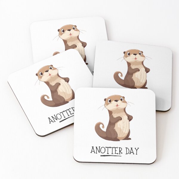Artikelvorschau, Anotter Day - Humorvolles Otter-Wortspiel-Design entworfen und verkauft von febstyle.