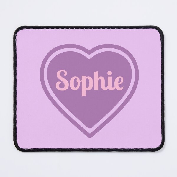 Item preview, Sophie Name Girl Purple designed and sold by Monika Howarth.