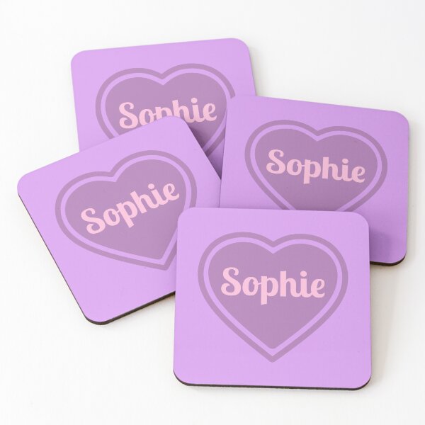 Item preview, Sophie Name Girl Purple designed and sold by Monika Howarth.