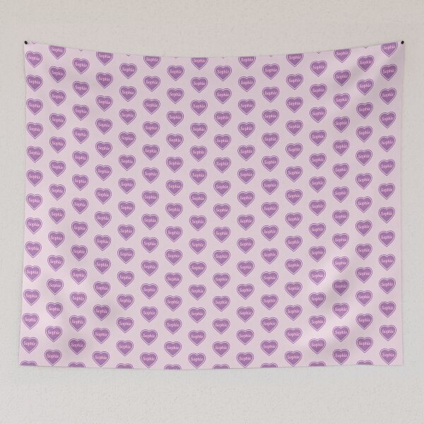 Item preview, Sophie Name Girl Purple designed and sold by Monika Howarth.