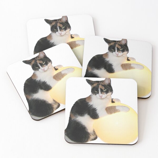 Item preview, Cat with yellow ball designed and sold by observation.