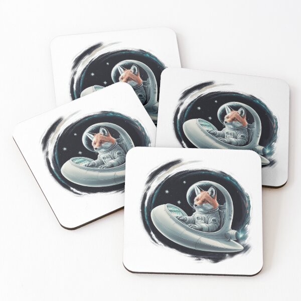 Item preview, Space Fox designed and sold by Gentle40Winks.