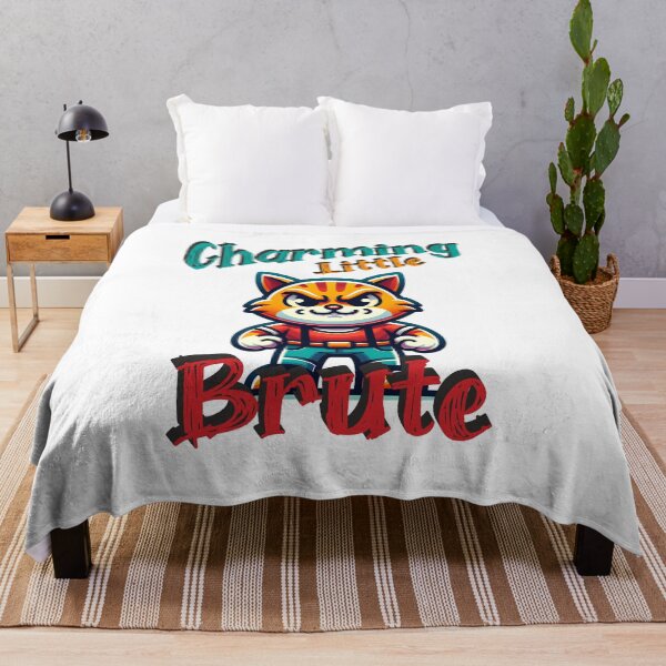 Aperçu de l'œuvre Agression mignonne : charmante petite brute créée et vendue par musthavewords.