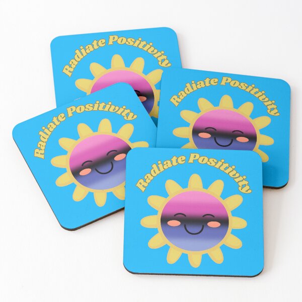 Item preview, Radiate Positivity Omnisexual Pride Flag Colored Sun, Kawaii Omni Design, Pride Festival designed and sold by Travelslightly.