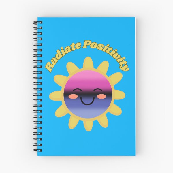 Item preview, Radiate Positivity Omnisexual Pride Flag Colored Sun, Kawaii Omni Design, Pride Festival designed and sold by Travelslightly.