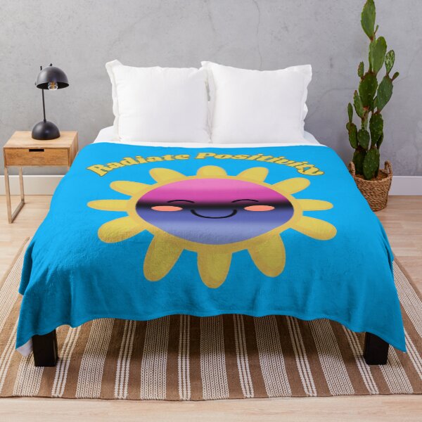 Item preview, Radiate Positivity Omnisexual Pride Flag Colored Sun, Kawaii Omni Design, Pride Festival designed and sold by Travelslightly.
