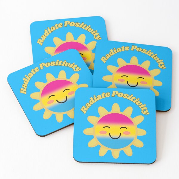 Item preview, Radiate Positivity Pansexual Pride Flag Colored Sun, Kawaii Pan Design, Pride Festival designed and sold by Travelslightly.