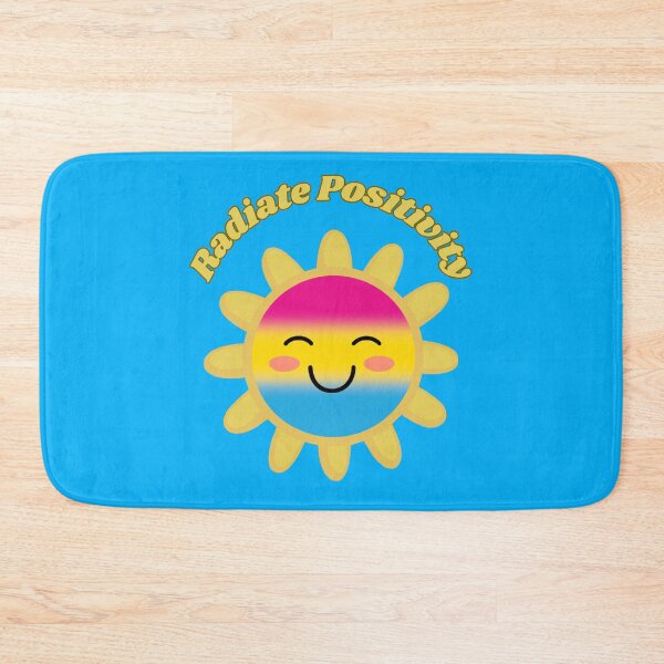 Item preview, Radiate Positivity Pansexual Pride Flag Colored Sun, Kawaii Pan Design, Pride Festival designed and sold by Travelslightly.