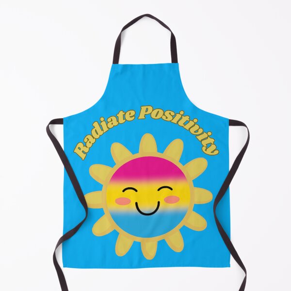 Item preview, Radiate Positivity Pansexual Pride Flag Colored Sun, Kawaii Pan Design, Pride Festival designed and sold by Travelslightly.