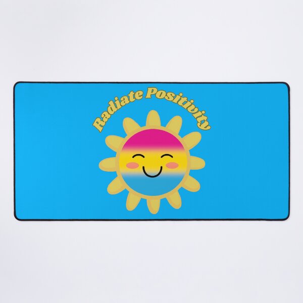 Item preview, Radiate Positivity Pansexual Pride Flag Colored Sun, Kawaii Pan Design, Pride Festival designed and sold by Travelslightly.