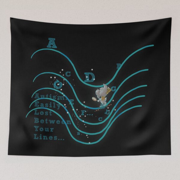 Item preview, Autism & Communication Painting designed and sold by AK-Hevonen.