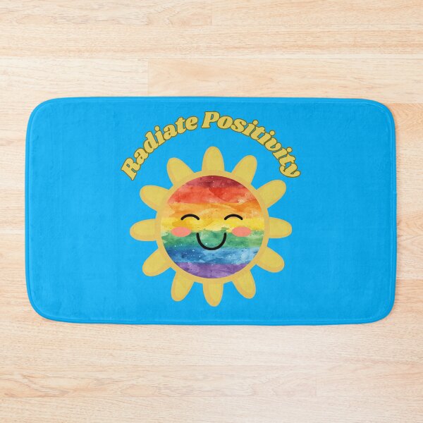 Item preview, Radiate Positivity LGBTQ Watercolor Rainbow Pride Flag Colored Sun, Kawaii Rainbow Design, Pride Festival designed and sold by Travelslightly.