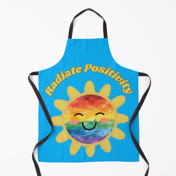 Item preview, Radiate Positivity LGBTQ Watercolor Rainbow Pride Flag Colored Sun, Kawaii Rainbow Design, Pride Festival designed and sold by Travelslightly.