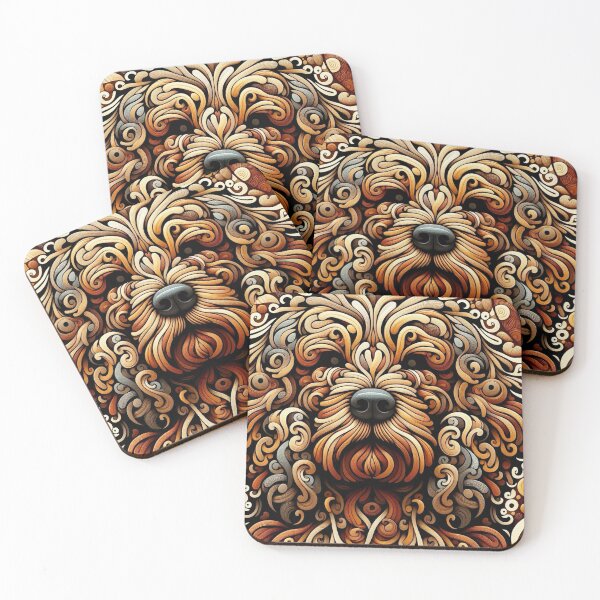 Item preview, Bernedoodle Mosaic Trails designed and sold by Wags & Tails.