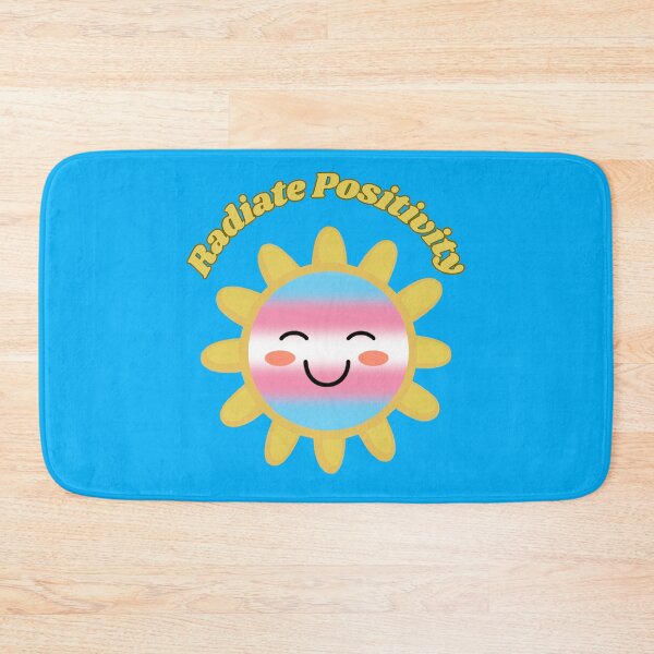 Item preview, Radiate Positivity Transgender Pride Flag Colored Sun, Kawaii Transgender Design, Pride Festival designed and sold by Travelslightly.