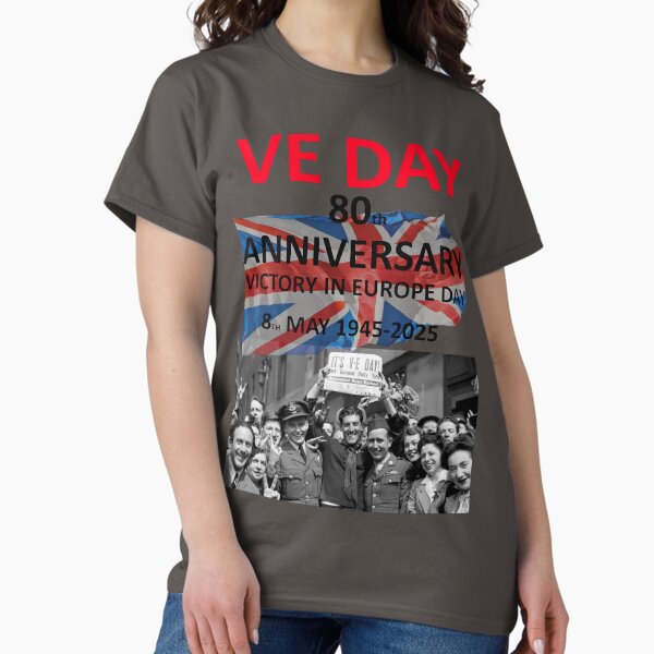 Aperçu de l'œuvre 80e anniversaire du Jour de la Victoire en Europe créée et vendue par Digitalfred.