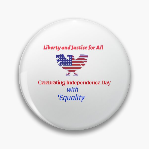 Item preview, Liberty and Justice for All: Celebrating Independence Day with Equality designed and sold by Zha-Zha Designs.