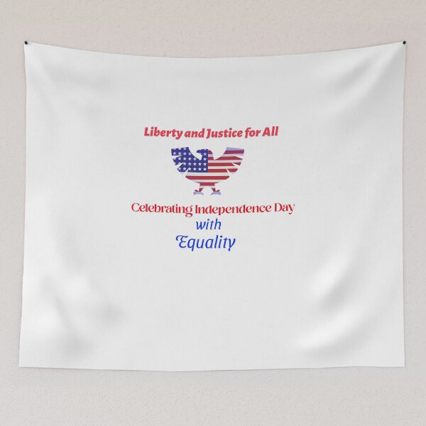 Item preview, Liberty and Justice for All: Celebrating Independence Day with Equality designed and sold by Zha-Zha Designs.