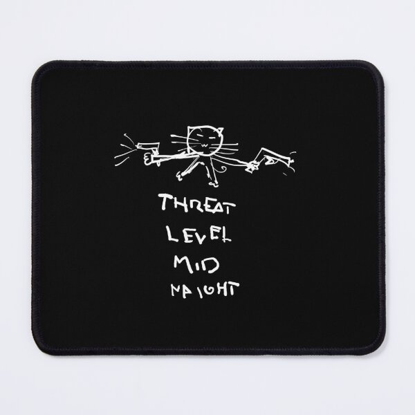 Item preview, threat level midnight. designed and sold by Cat cut cop.