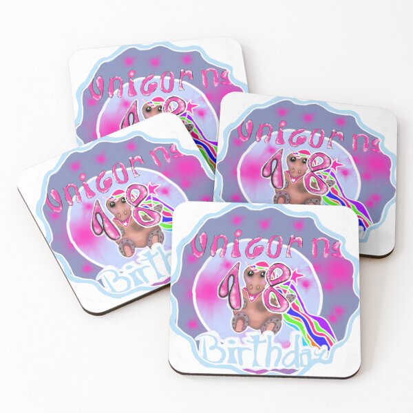 Item preview, unicorn's 18 Birthday designed and sold by meiwaar.