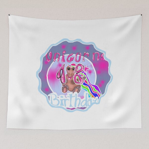 Item preview, unicorn's 18 Birthday designed and sold by meiwaar.