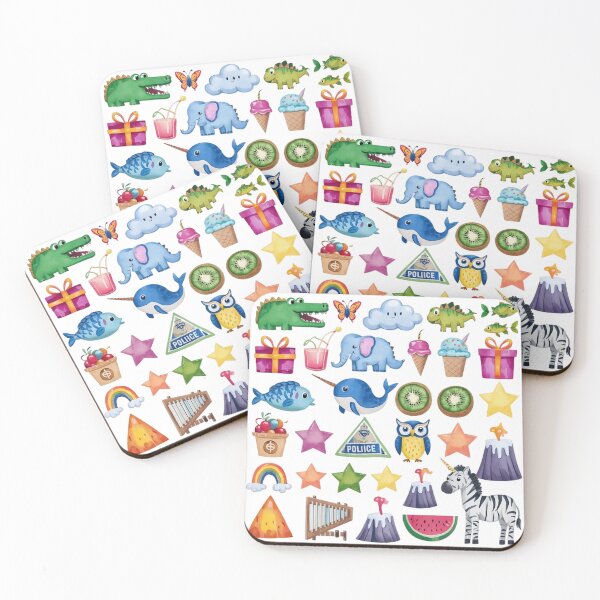 Item preview, A Captivating Medley of Animals and Objects designed and sold by meowjourney.