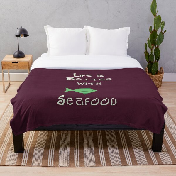 Item preview, Life is Better with Seafood designed and sold by Studio LeDauphin.
