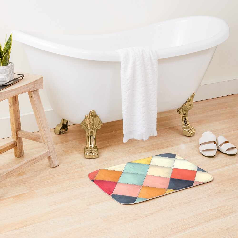 Item preview, Bath Mat designed and sold by Print2Harbor.