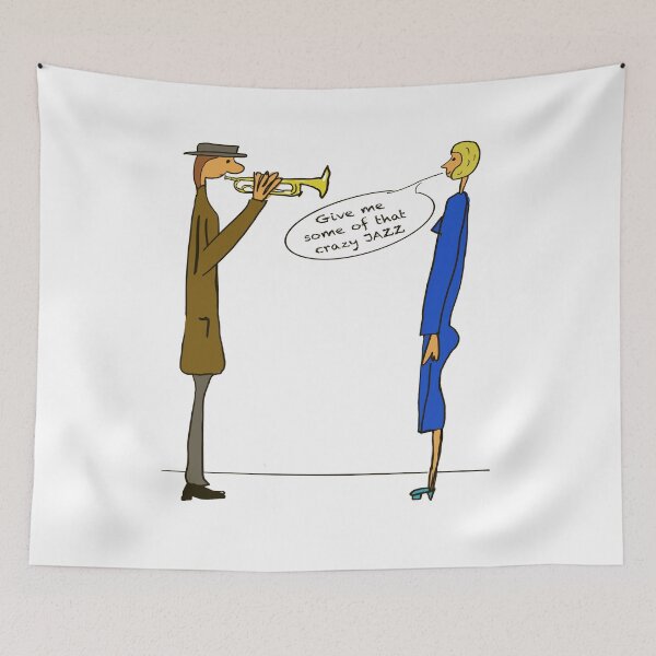 Item preview, Crazy Jazz designed and sold by iancoppack.
